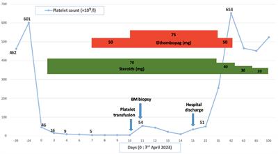 Immune checkpoint inhibitor-related acquired amegakaryocytosis thrombocytopenia: a case report and literature review